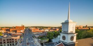 New Hampshire skyline